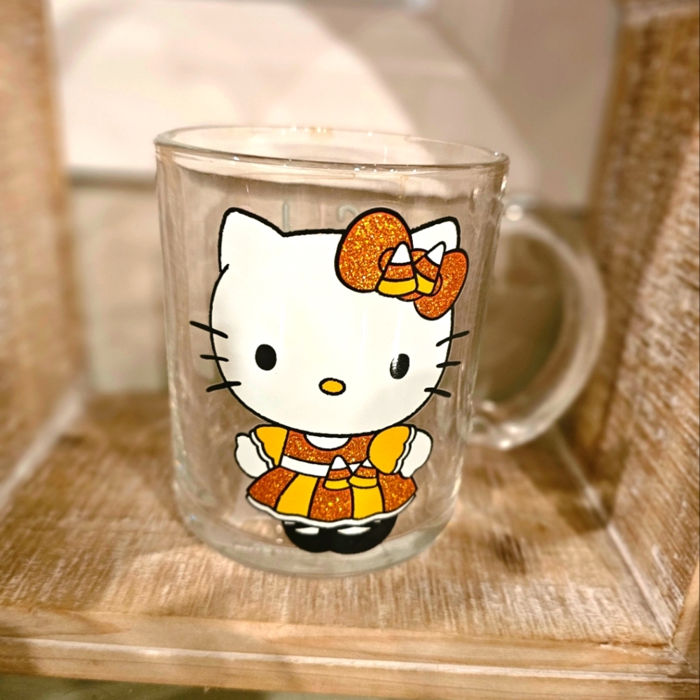 Hello Kitty Halloween Glass Cup